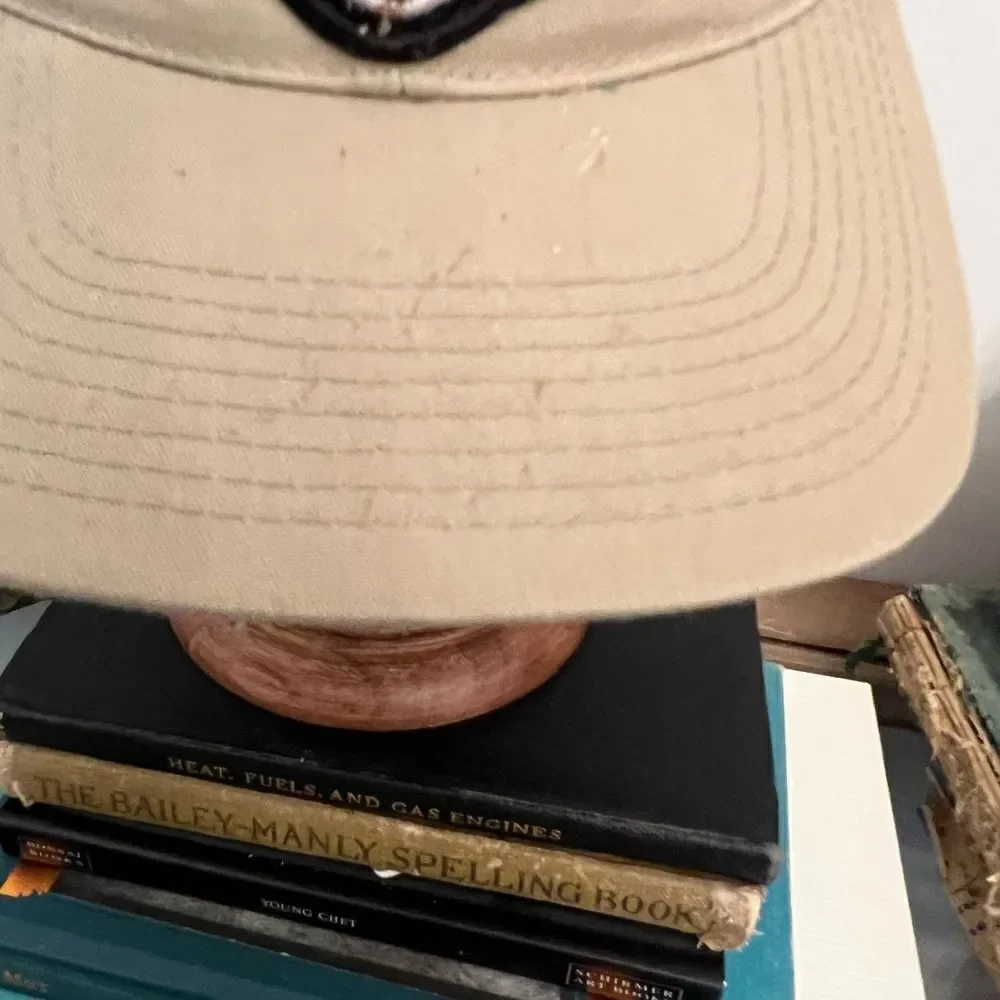 Vintage adjustable Harley Davidson eagle patch adjustable dad hat. Motorcycle